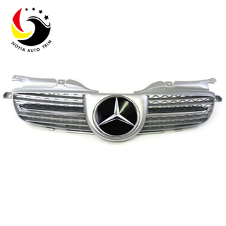 Benz SLK Class W170 Sport Style 98-04 Silver Front Grille