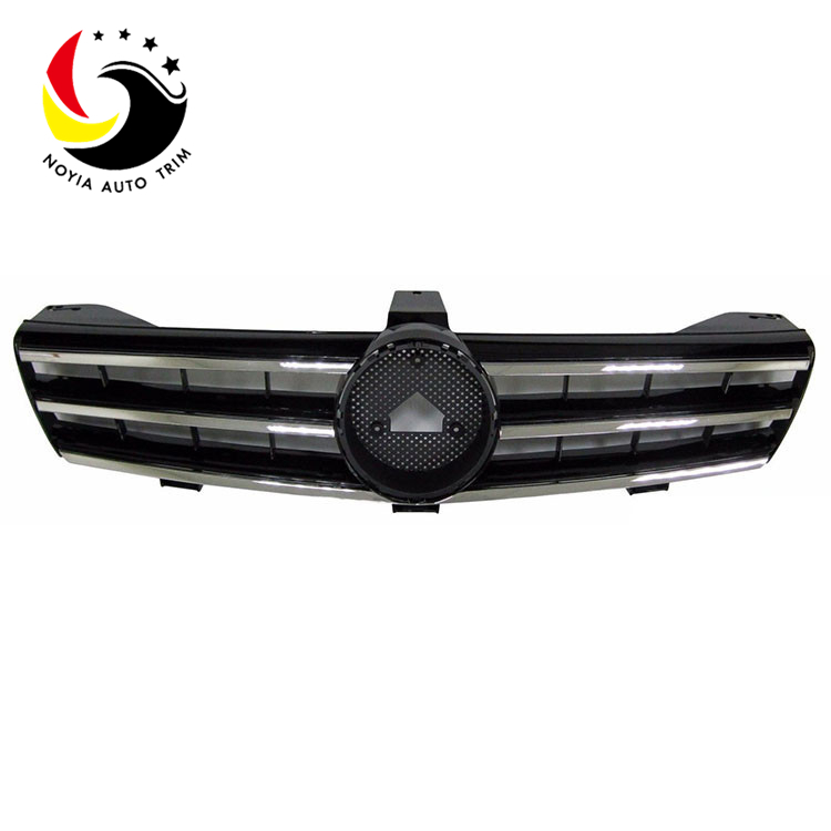 Benz CLS Class W219 AMG Style 06-08 Chrome Black 3-Fin Front Grille