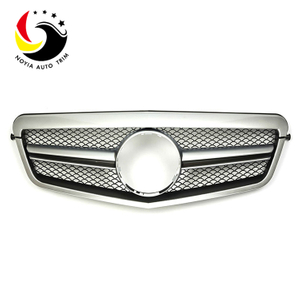 Benz E Class W212 E63 Style 10-13 Silver Front Grille