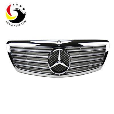 Benz S Class W221 Sport Style 06-07 Chrome Silver Front Grille