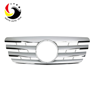 Benz E Class W210 AMG Style 00-02 Silver 2-Fin Front Grille