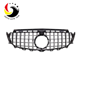 Benz E Class W213 16-IN GTR Style Silver Front Grille