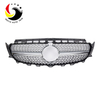 Benz E Class W213 Diamonds 16-IN Silver Front Grille (With Camera Hole)