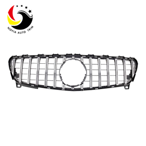 Benz A Class W176 GTR Style 16-IN Chrome Silver Front Grille