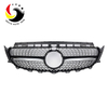 Benz E Class W213 Diamonds 16-IN Black Front Grille (With Camera Hole)
