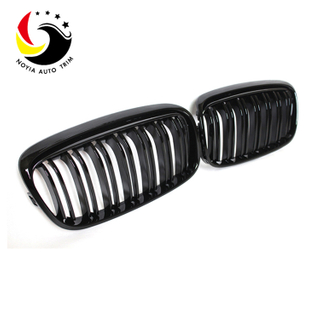 Bmw 2 Series F45/F46 14-IN 2-Slat Gloss Black Front Grille