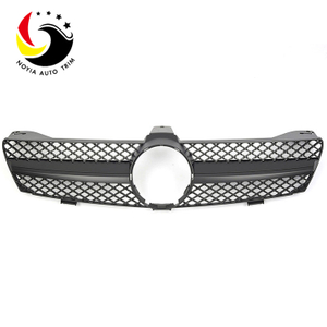 Benz CLS Class W219 AMG Style 04-07 Matte Black 1-Fin Front Grille